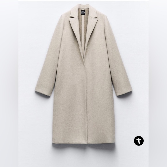 Zara textured felt  coat  ⭐️New collection ⭐️ - Picture 8 of 16